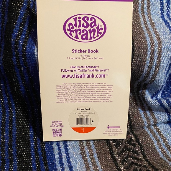 Lisa Frank Sticker Book - Picture 4 of 7